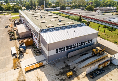 MOL KVV Zrt., Siófok, expansion of Conder industrial hall