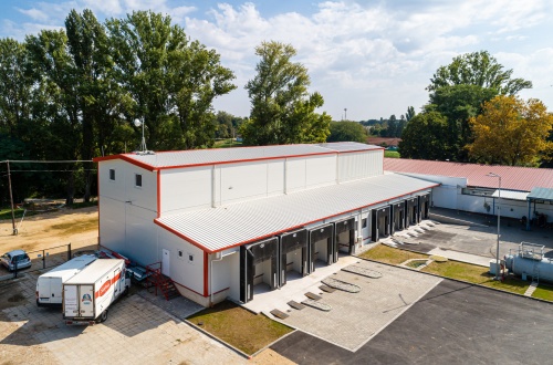 SióFriss Kft., expansion of wholesale warehouse to include a cold store, Siófok