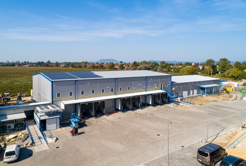 Halker Kft., Balatonboglár, construction of meat processing plant